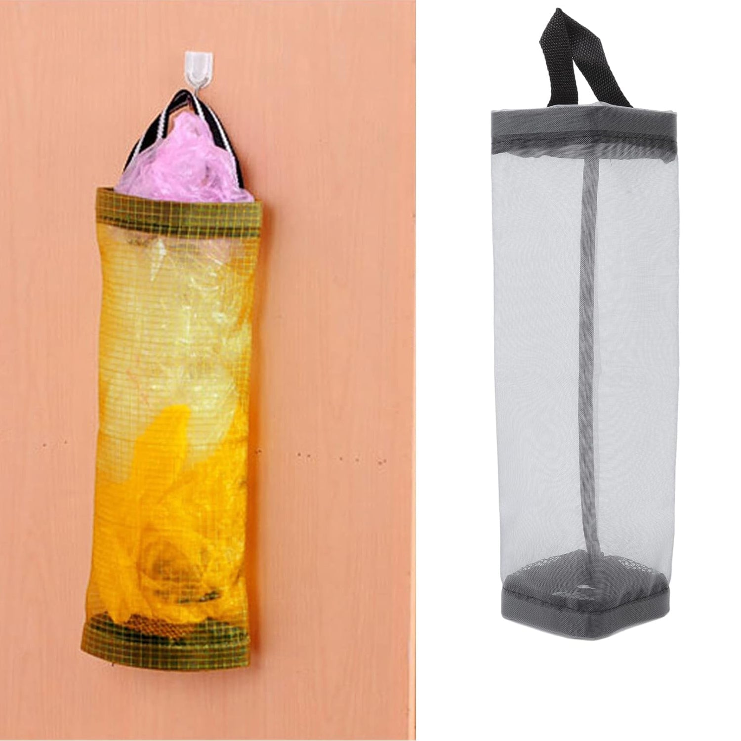Hanging Waste Bag Holder  (1 Pc) signaturekarts