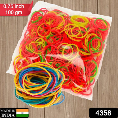 Multicolor Rubber Bands (Elastic & Reusable, Office & Home), Hair accessories signaturekarts