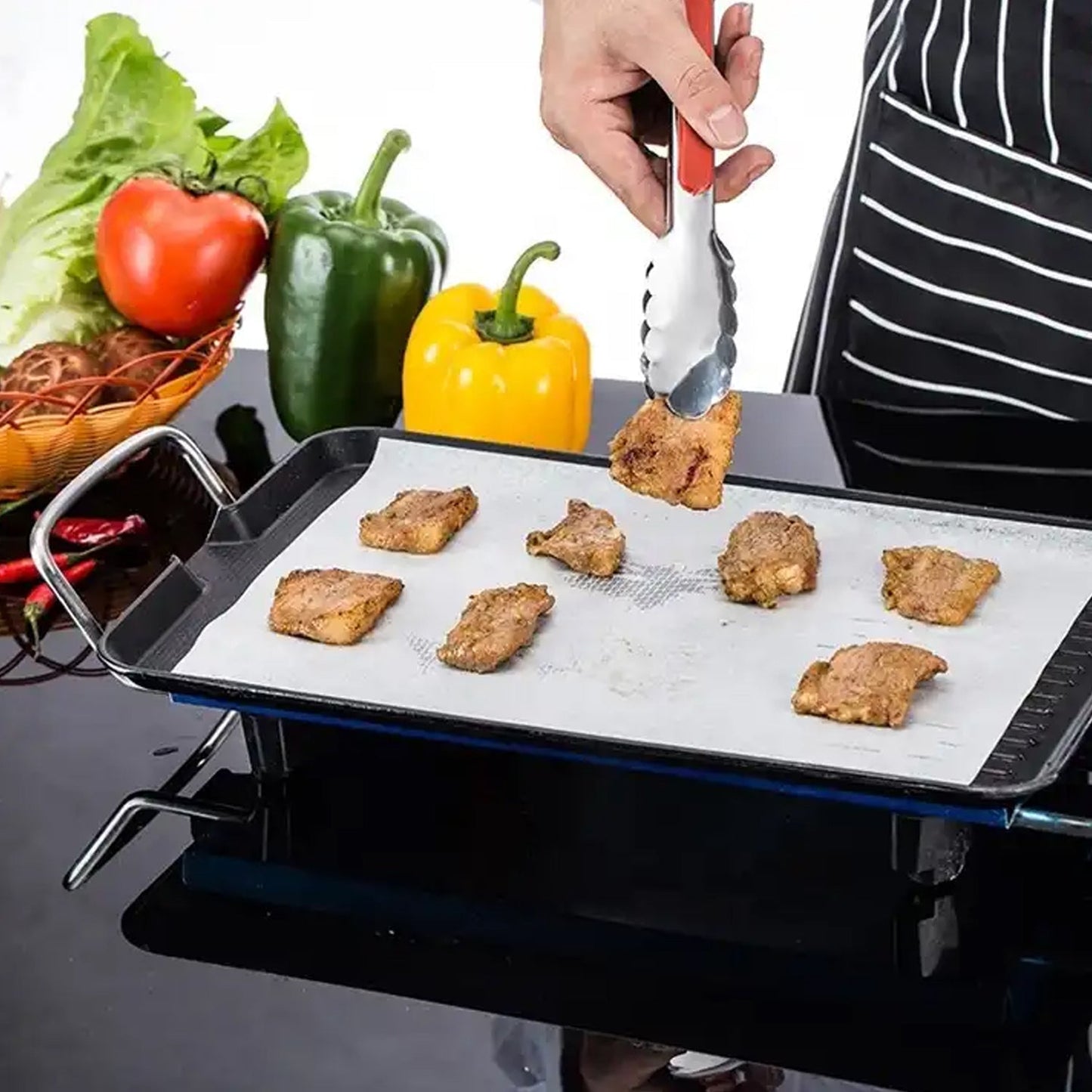 Non-Stick Parchment Paper – Easy Cleanup for Baking & Cooking (5 Mtr) signaturekarts