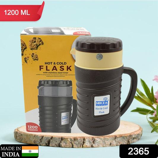 Stainless Steel Thermos Flask (Multiple Sizes): Travel Mug, Coffee, Tea (Leakproof) signaturekarts