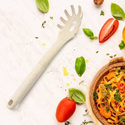 Plastic Kitchen Utensil - Heat-Resistant Non-Stick Whisk, Pasta & Soup Spoon (1 Pc ) signaturekarts