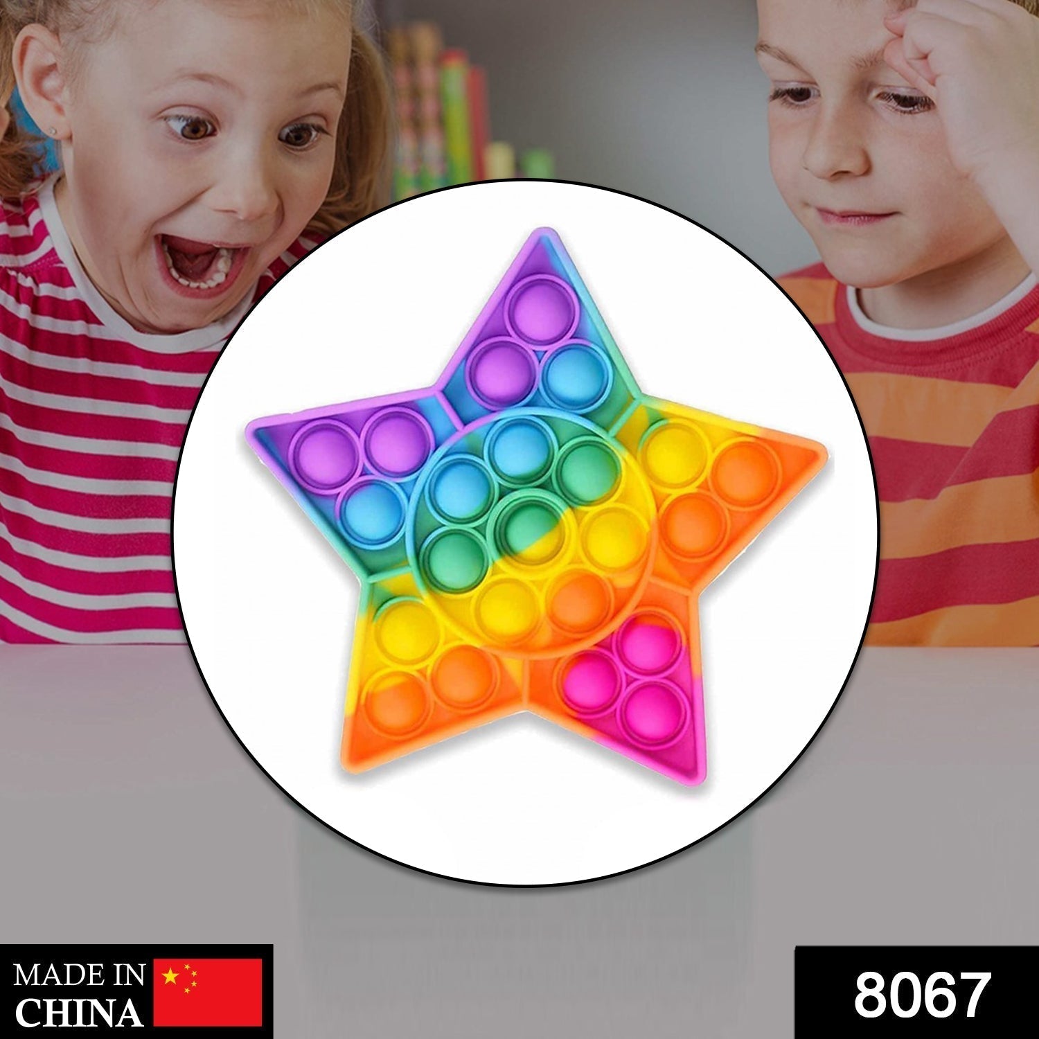 Star Fidget Toy fidget tool Used for playing purposes and all, especially for kids signaturekarts