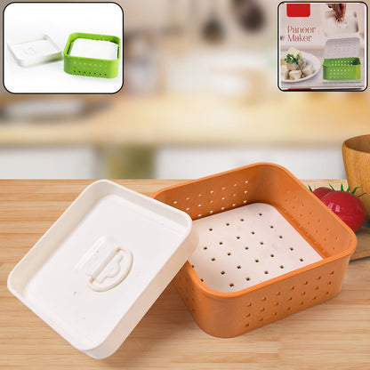 Square Shape Paneer Maker with Lid, Tofu & Sprouts Mould Your Brand