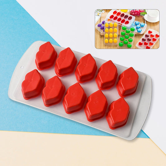 Silicone Mold Ice Cube Tray Creative Sweet Multi Type Ice Tray(1 Pc) signaturekarts