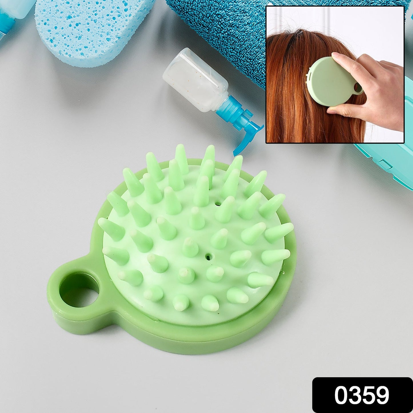 Portable Scalp Massage Comb – Hair Brush for Shampoo Massage, Relaxing Hair Accessories signaturekarts