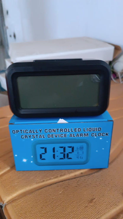 Digital LCD Alarm Clock with Backlight (1 Pc) Signature kart