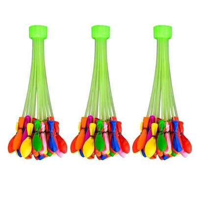 Holi Magic Water Balloons for Kids - 111 pcs (Multicolor) signaturekarts