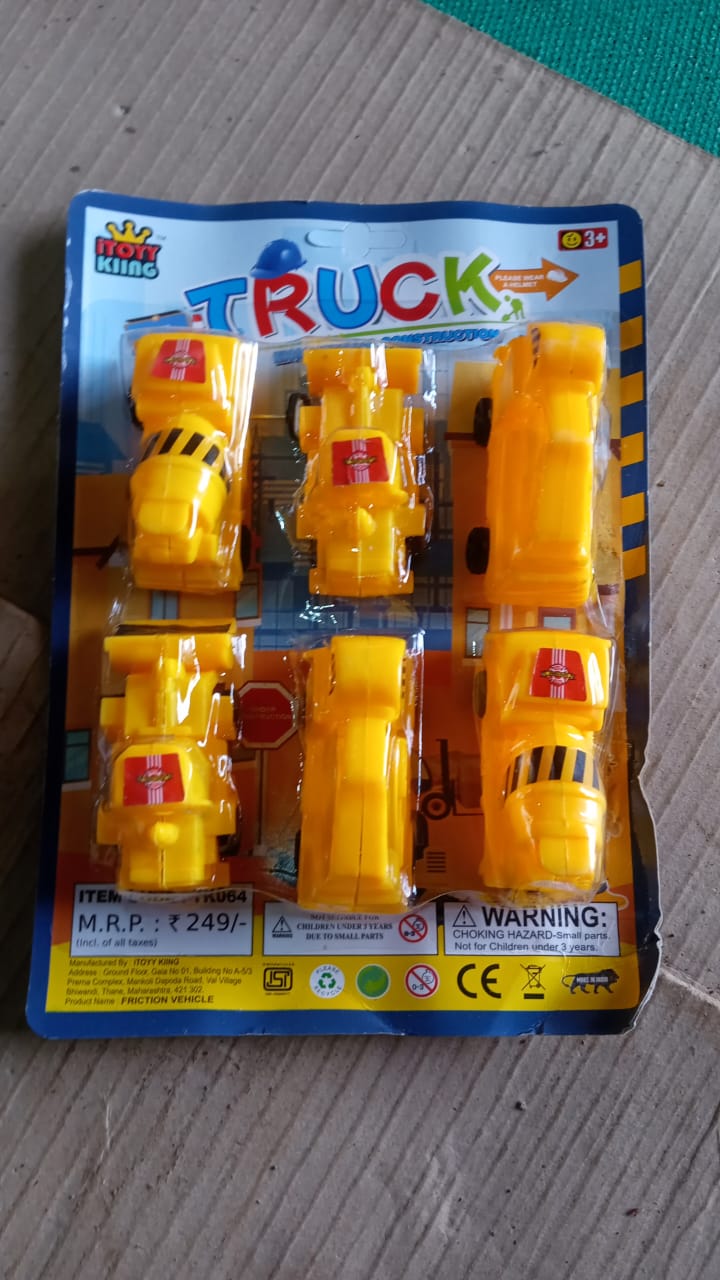 Engineering Construction Vehicle Toy Set for Kids (6 Pcs Set) signaturekarts
