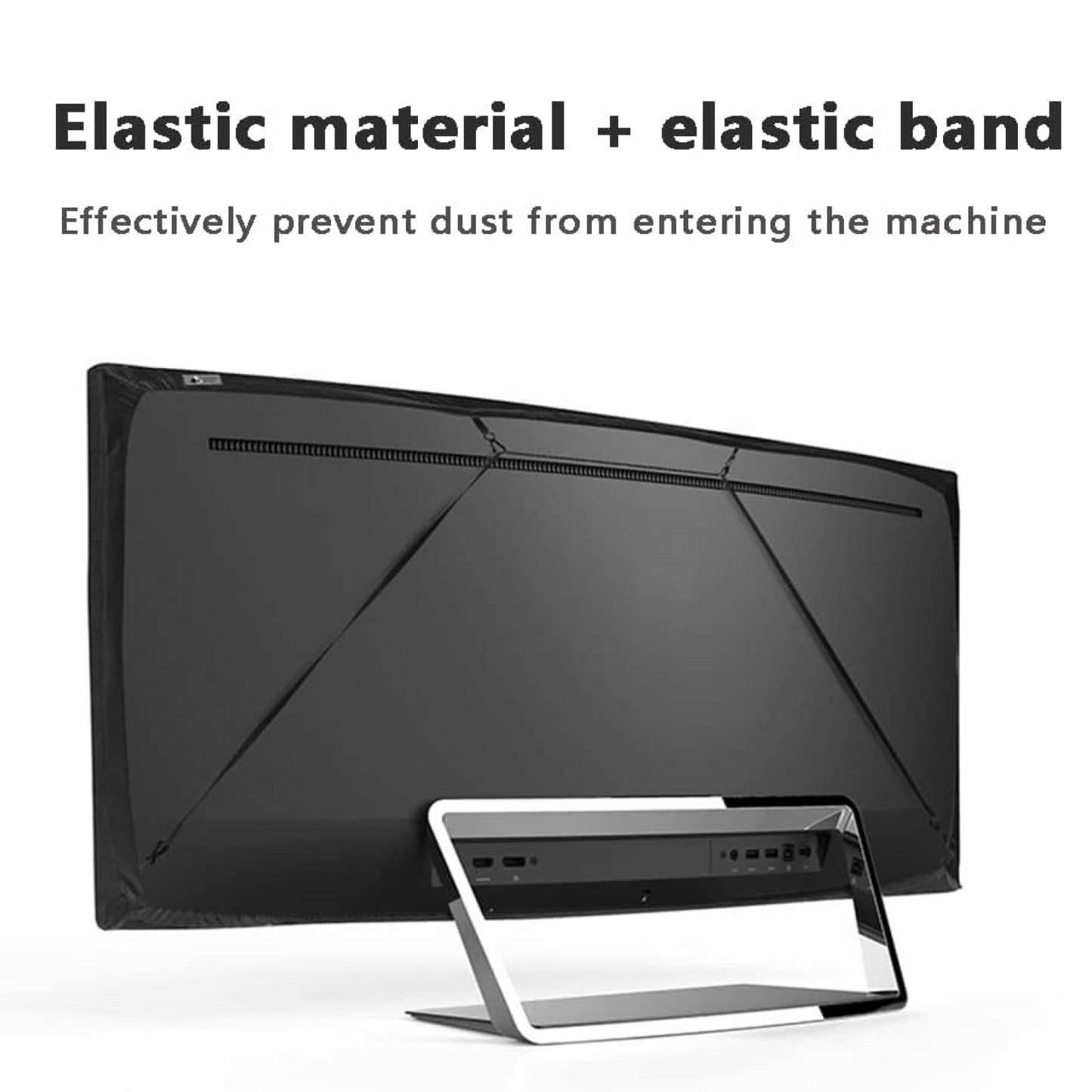 Dustproof Cover For Indoor, TV Screen Protector Cloth Cover (42 Inch / Mix Color) signaturekarts