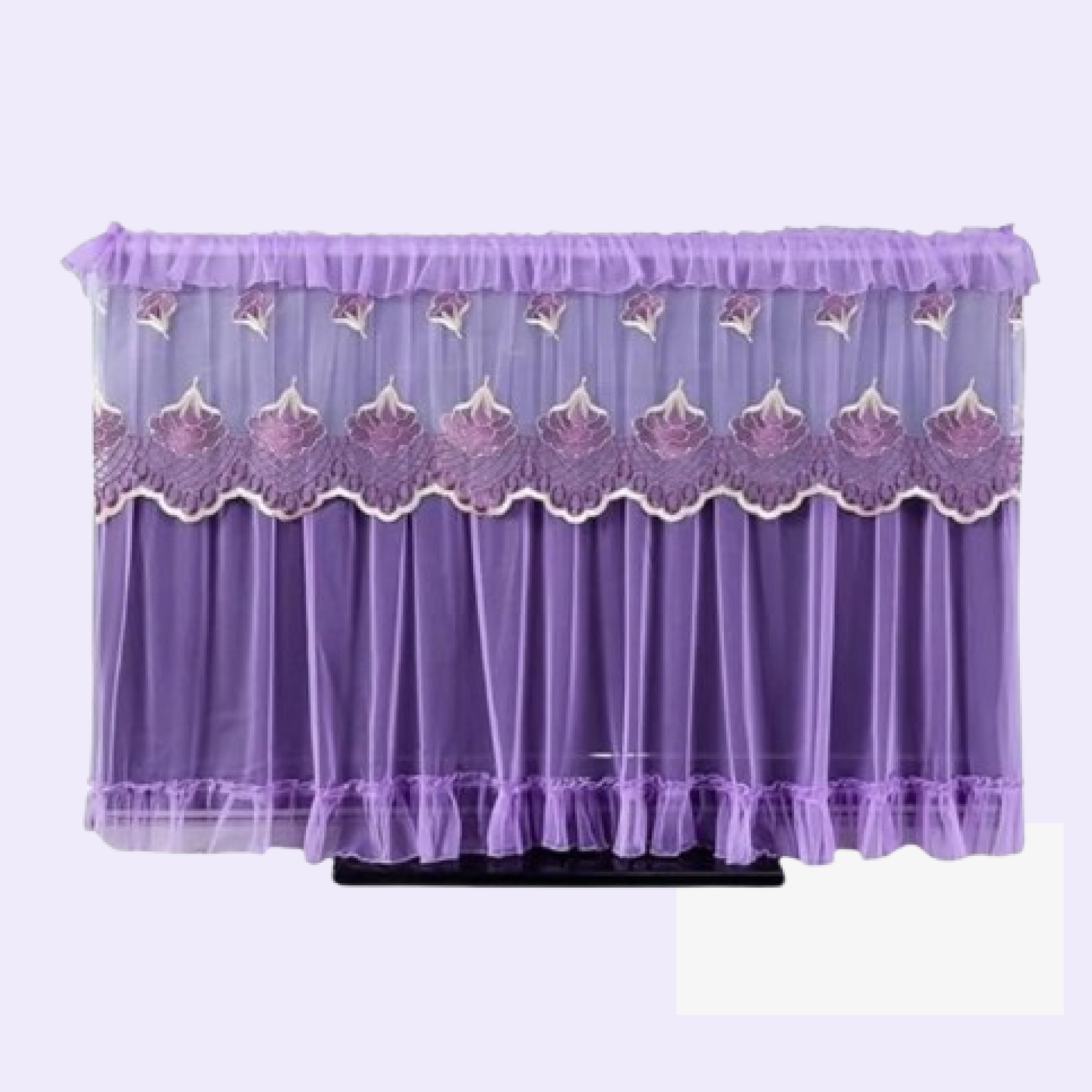 Dustproof Cover For Indoor, TV Screen Protector Cloth Cover (42 Inch / Mix Color) signaturekarts