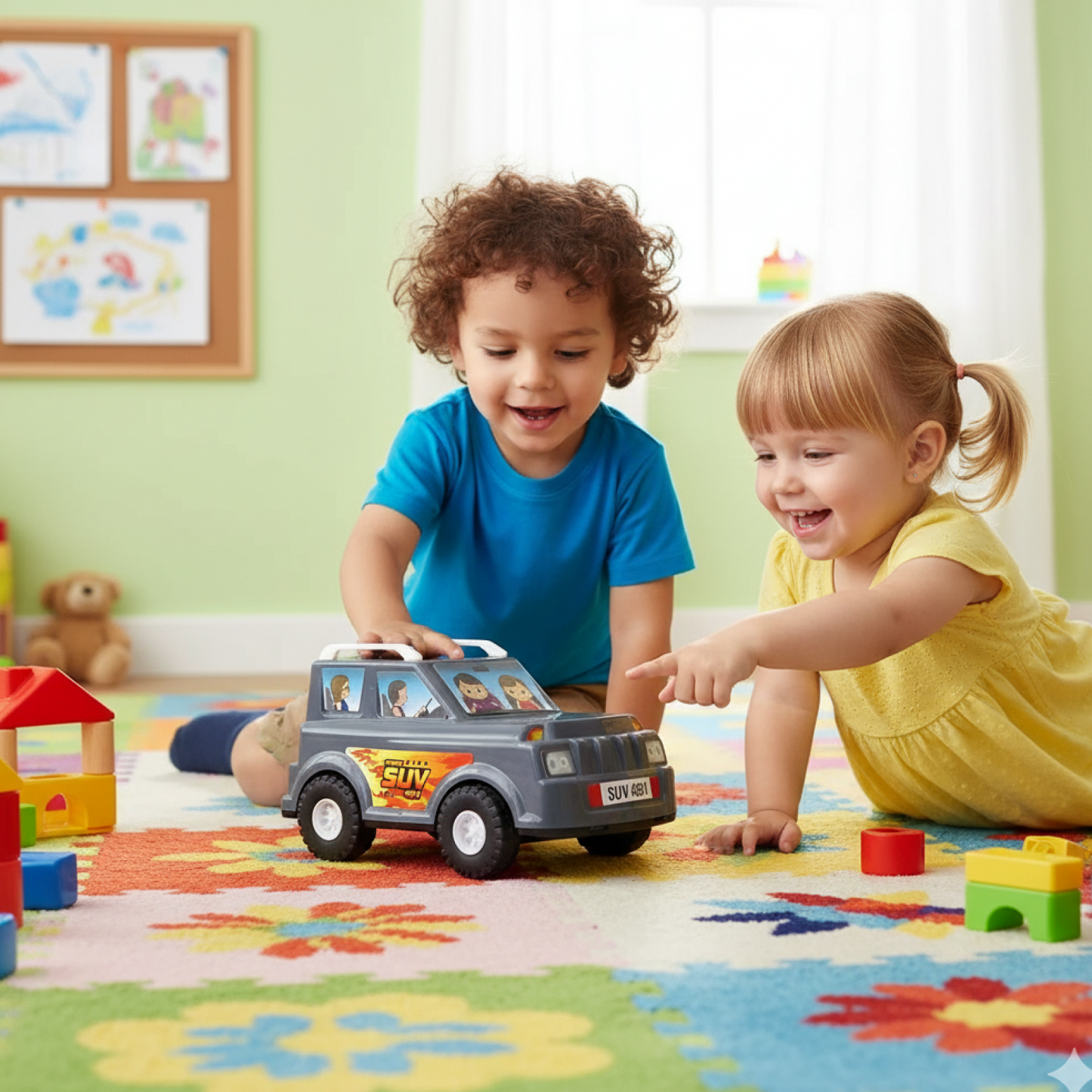 Funwoods Kids Power SUV Car Toy (1 Pc) signaturekarts