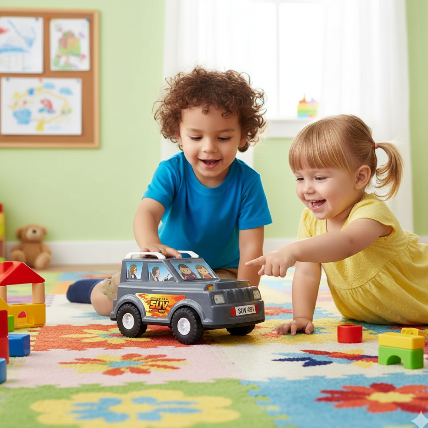 Funwoods Kids Power SUV Car Toy (1 Pc) signaturekarts
