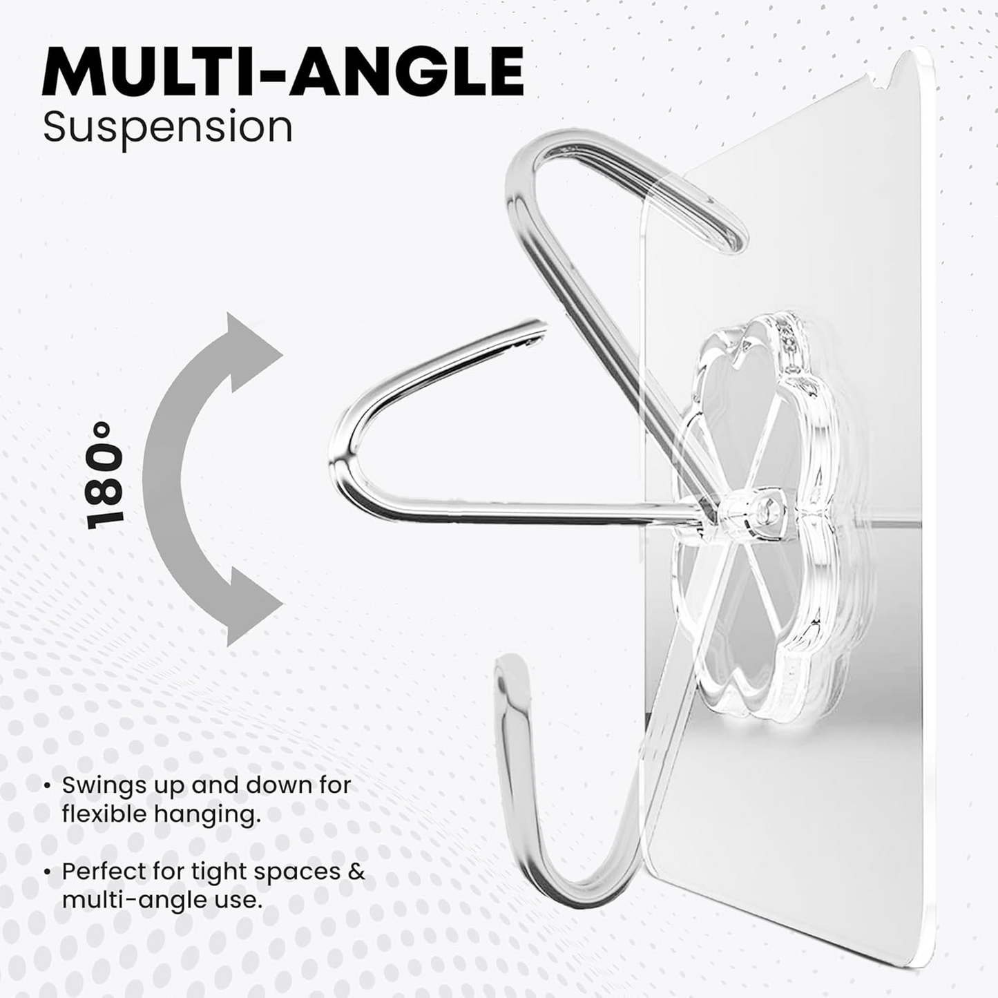 Multipurpose Strong Small Stainless Steel Adhesive Wall Hooks Your Brand