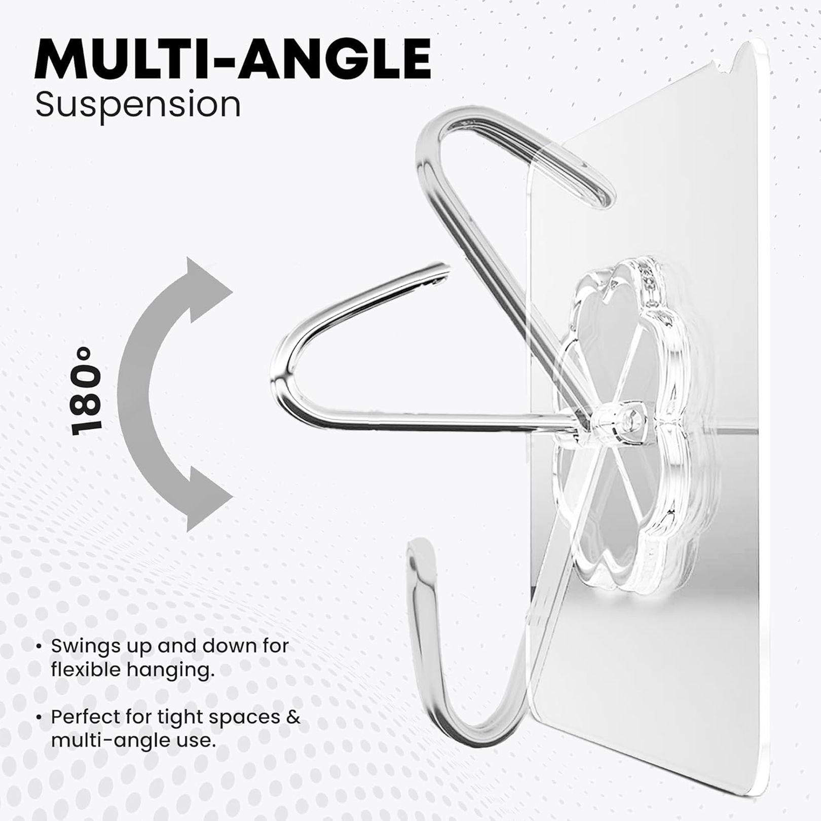 Multipurpose Strong Small Stainless Steel Adhesive Wall Hooks Your Brand