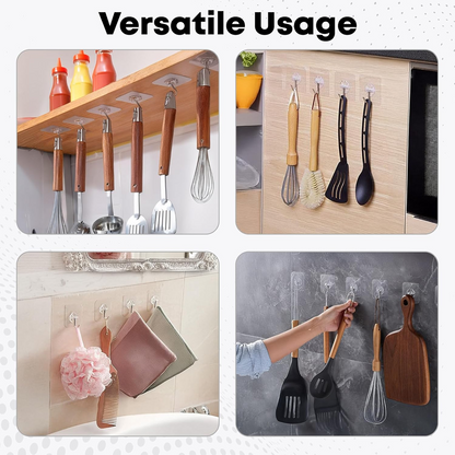 Multipurpose Strong Small Stainless Steel Adhesive Wall Hooks Your Brand