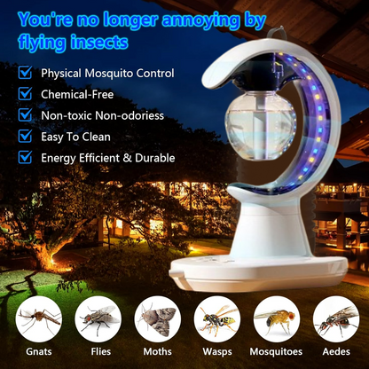 3-in-1 LED Lamp with Humidifier and Mosquito Repellent (1 Pc) signaturekarts