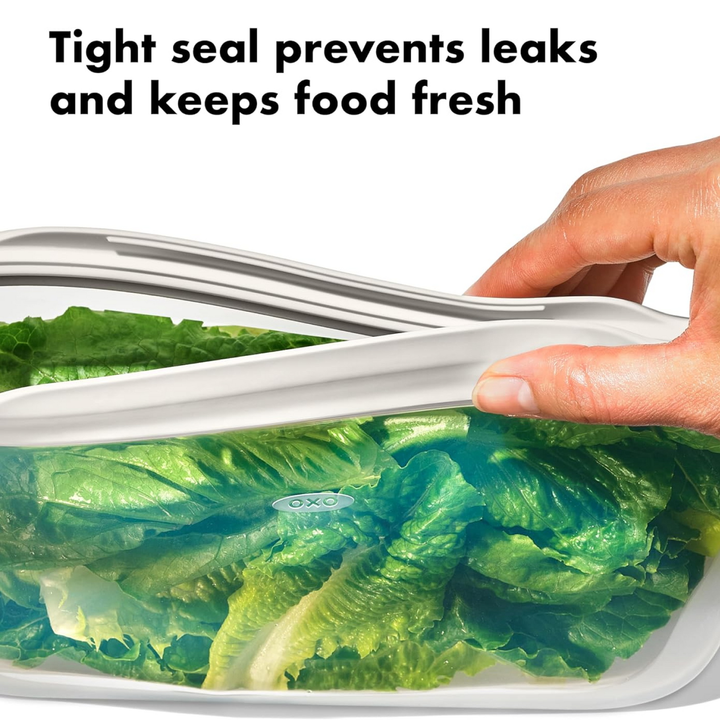 Eco-Friendly Food Storage: Reusable Silicone Bags (3-Pack) - Leakproof & Safe signaturekarts