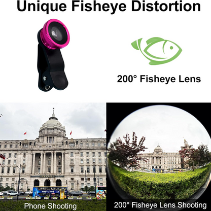 Universal Clip-On Mobile Camera Lens (1 Set) signaturekarts