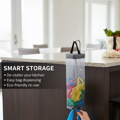Hanging Waste Bag Holder  (1 Pc) signaturekarts