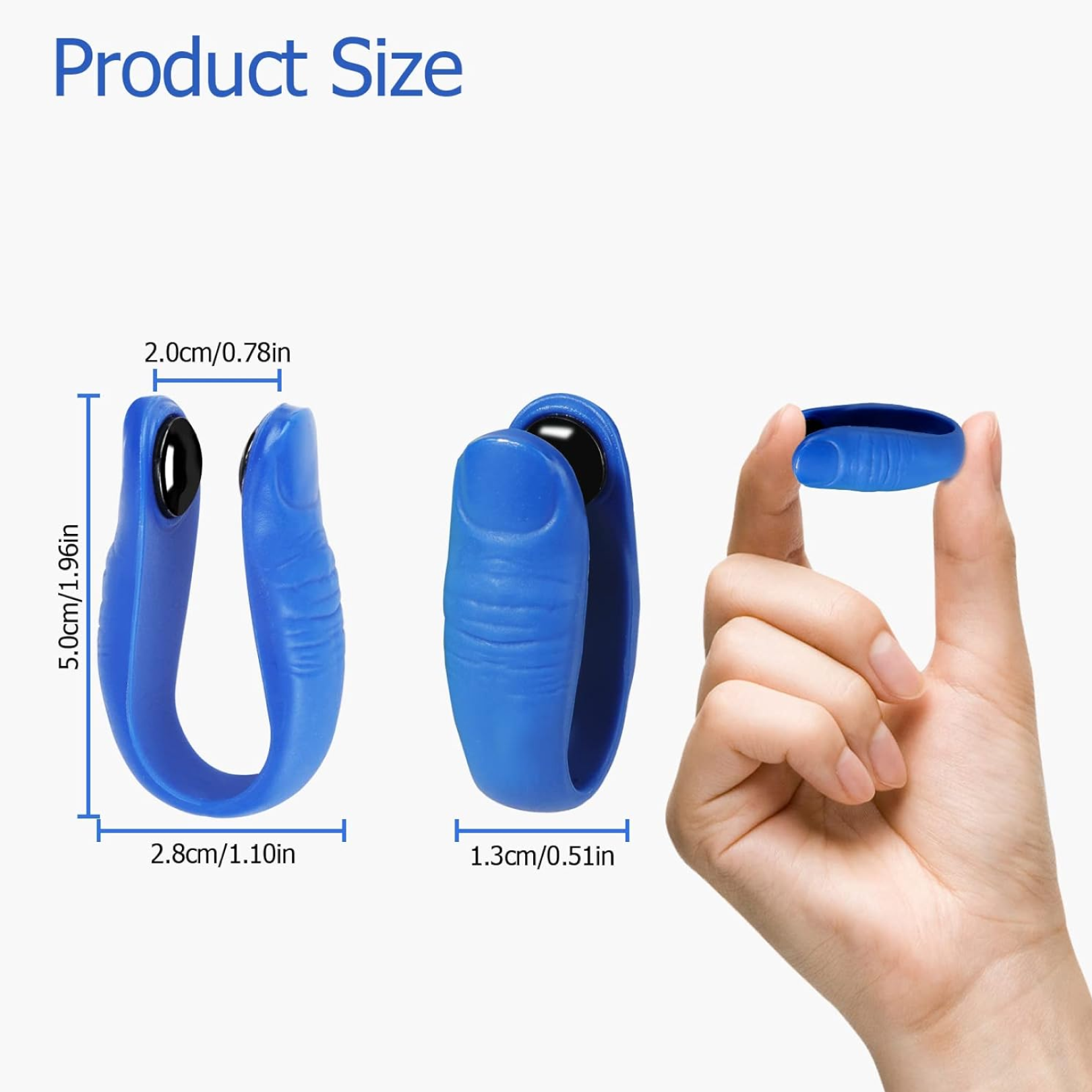 Sugar Control Acupressure Hand Pressure Point Clip Migraine Relief Clip (1 Pc) Signaturekarts