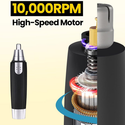Sharp Steel Battery-Operated Ear and Nose Hair Trimmer Your Brand