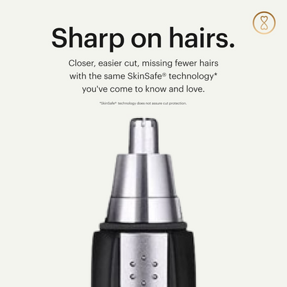 Sharp Steel Battery-Operated Ear and Nose Hair Trimmer Your Brand