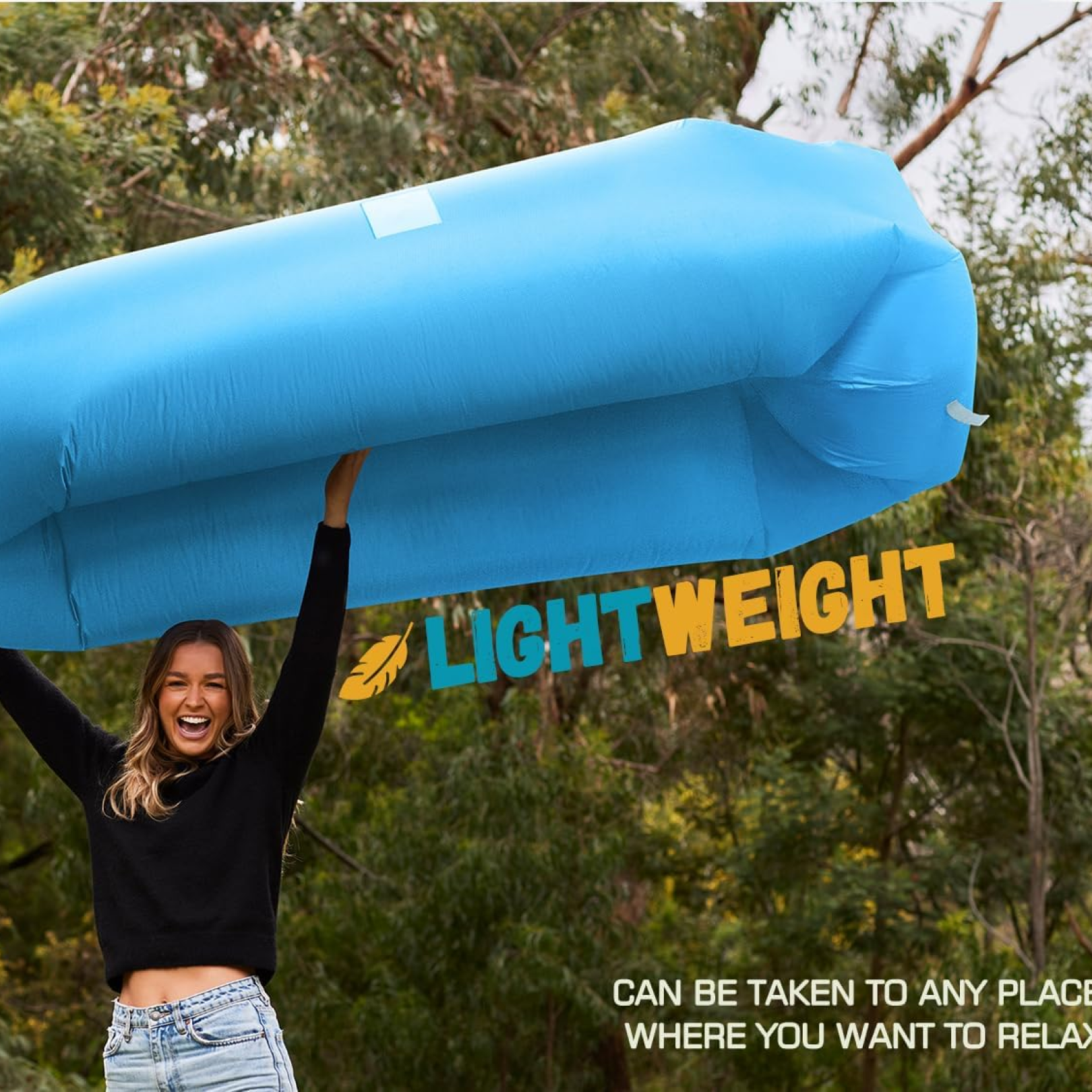 Portable Camping Inflatable Lounger Sofa Your Brand