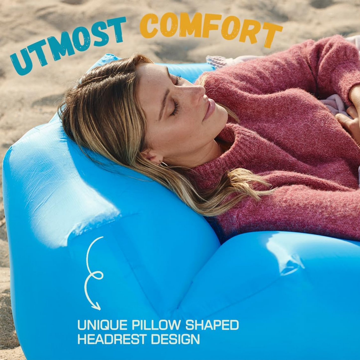 Portable Camping Inflatable Lounger Sofa Your Brand