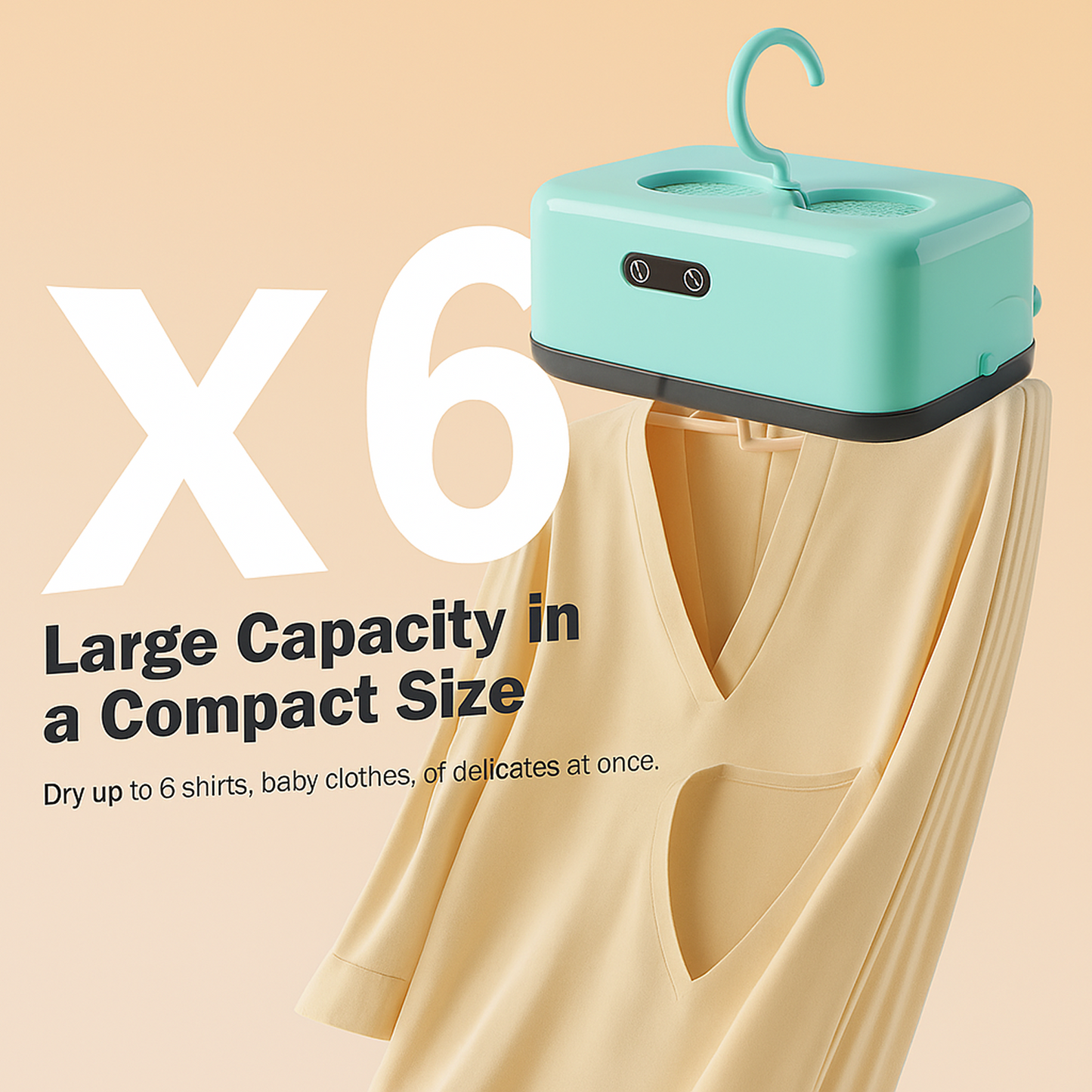 Portable Clothes Folding Dryer, Portable Dryer (1 Pc) Signature kart