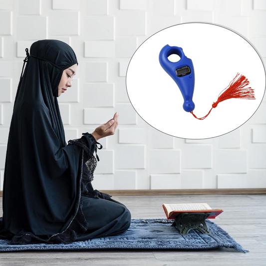 Digital Tasbih Tally Counter – Plastic Beads for Zikr/Naam Jaap signaturekarts