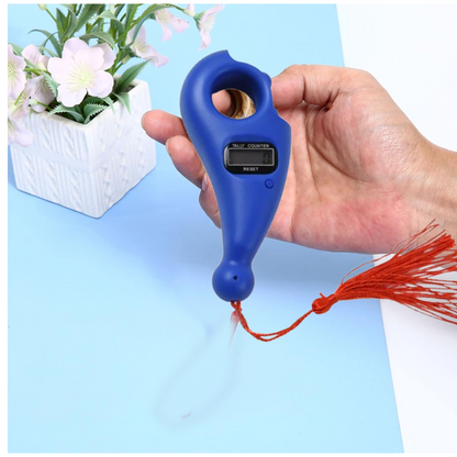 Digital Tasbih Tally Counter – Plastic Beads for Zikr/Naam Jaap signaturekarts