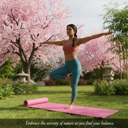 Yoga Mat Eco-Friendly for Fitness & Gym – Non-Slip Exercise Mat (180x60cm) Signature Kart