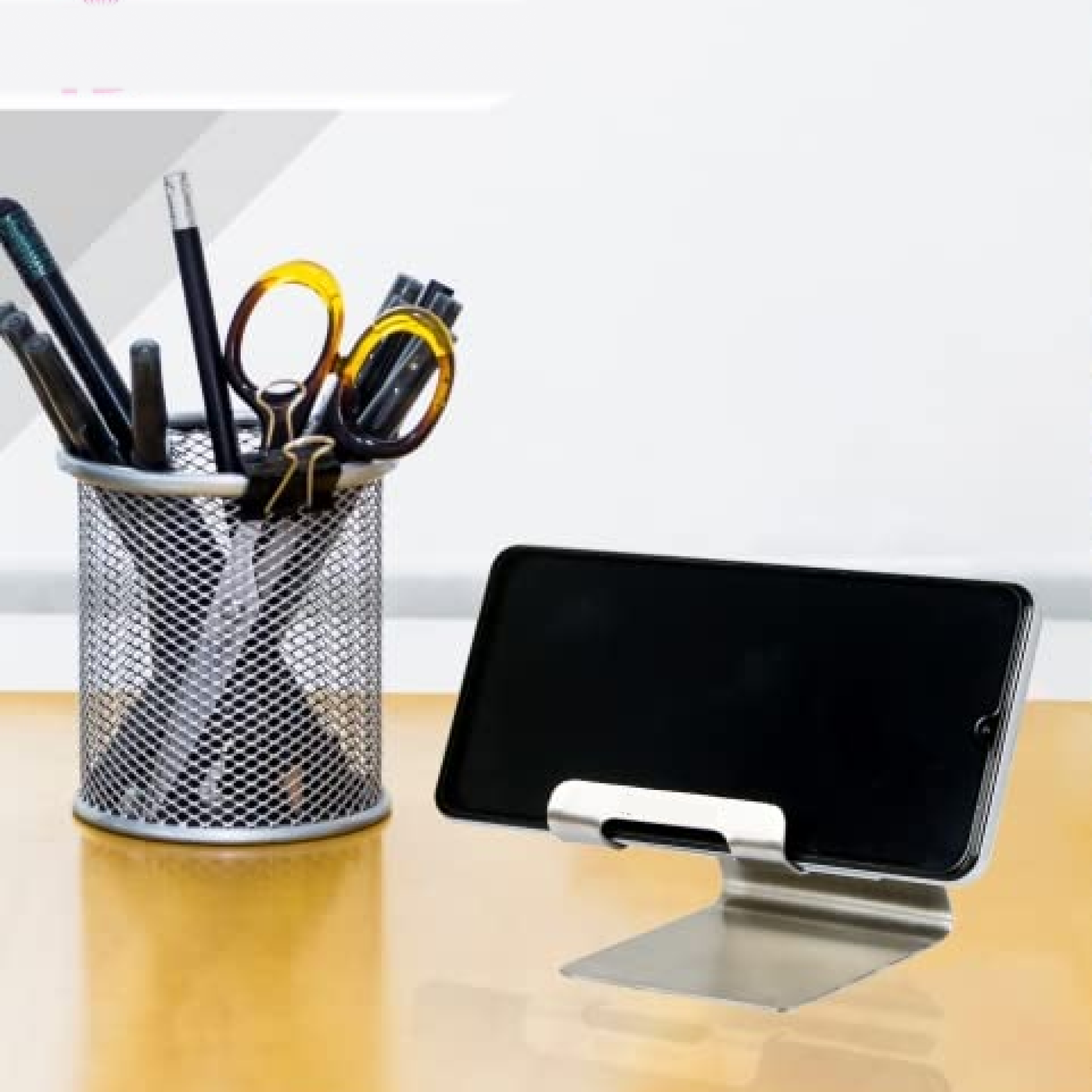 Stainless Steel Universal Mobile & Tablet Stand Holder - (1 Pc) signaturekarts