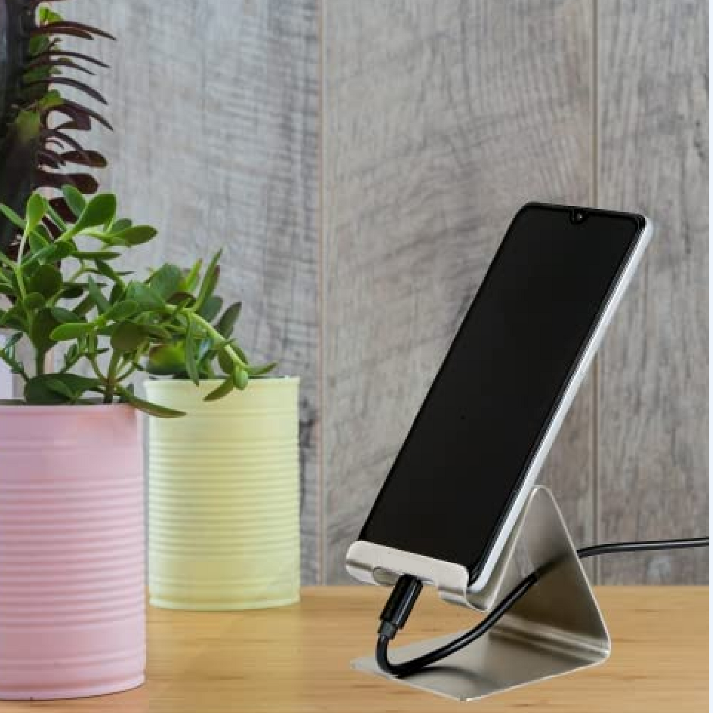 Stainless Steel Universal Mobile & Tablet Stand Holder - (1 Pc) signaturekarts
