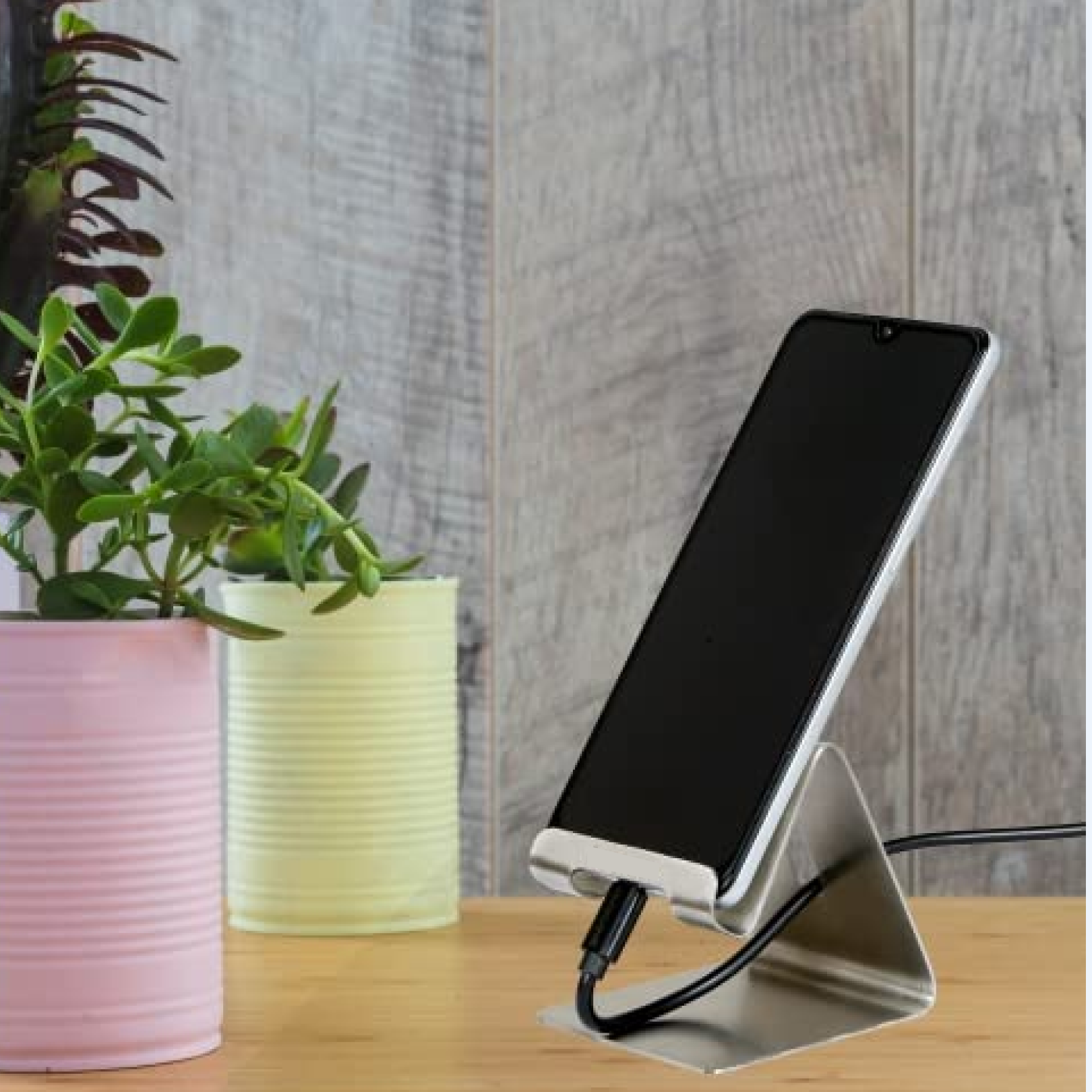 Stainless Steel Universal Mobile & Tablet Stand Holder - (1 Pc) signaturekarts