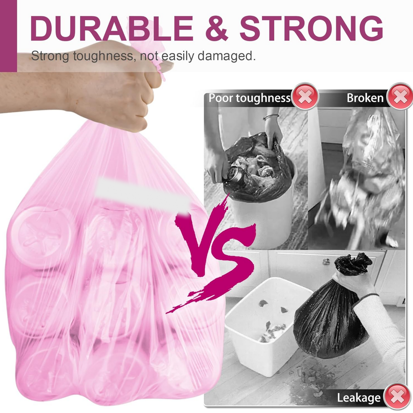 Garbage Bags Roll 45 x 45 cm (1 Pc / Mix Color) signaturekarts