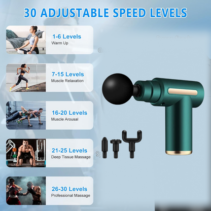 Deep Tissue Percussion Body Massage Machine For Pain Relief Your Brand