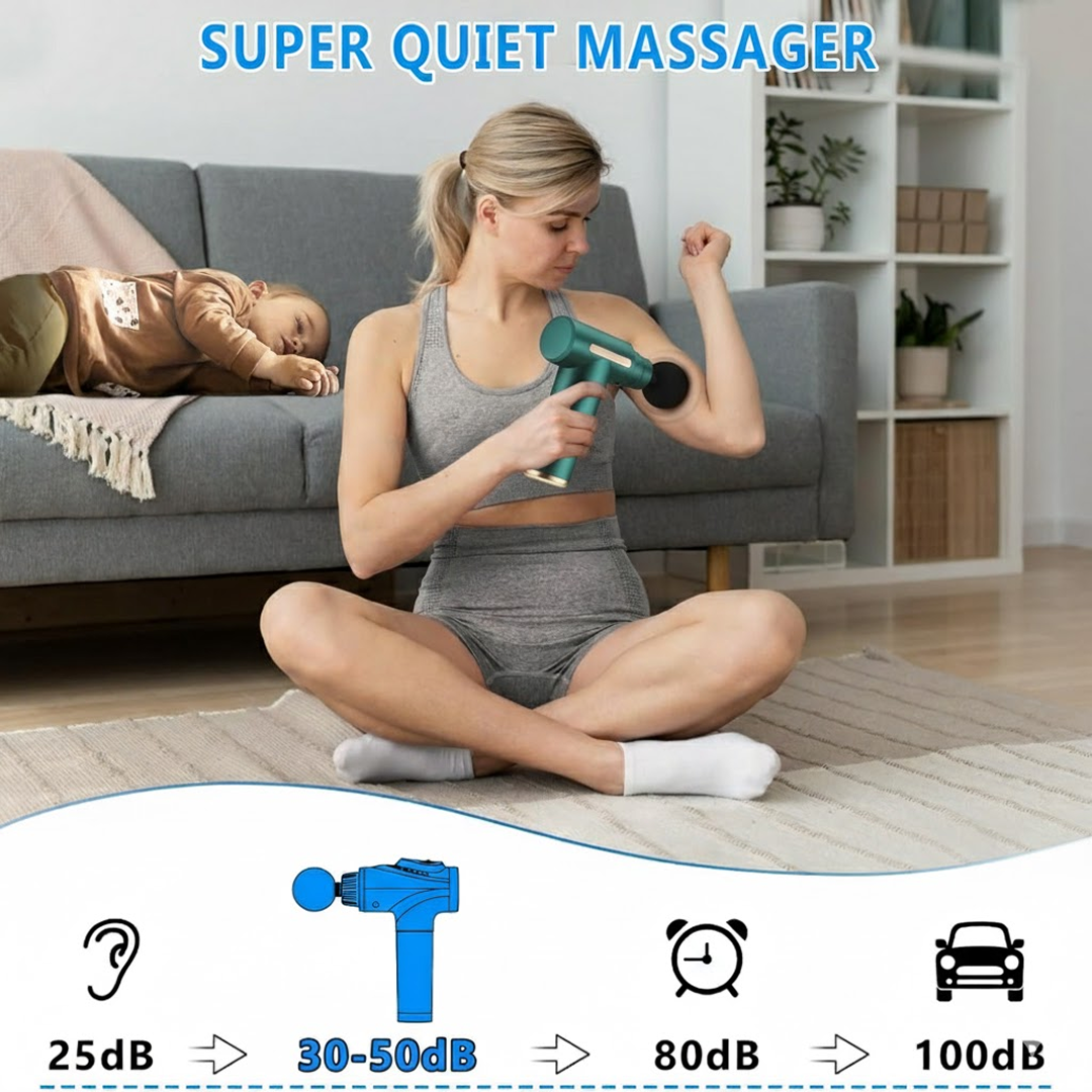 Deep Tissue Percussion Body Massage Machine For Pain Relief Your Brand