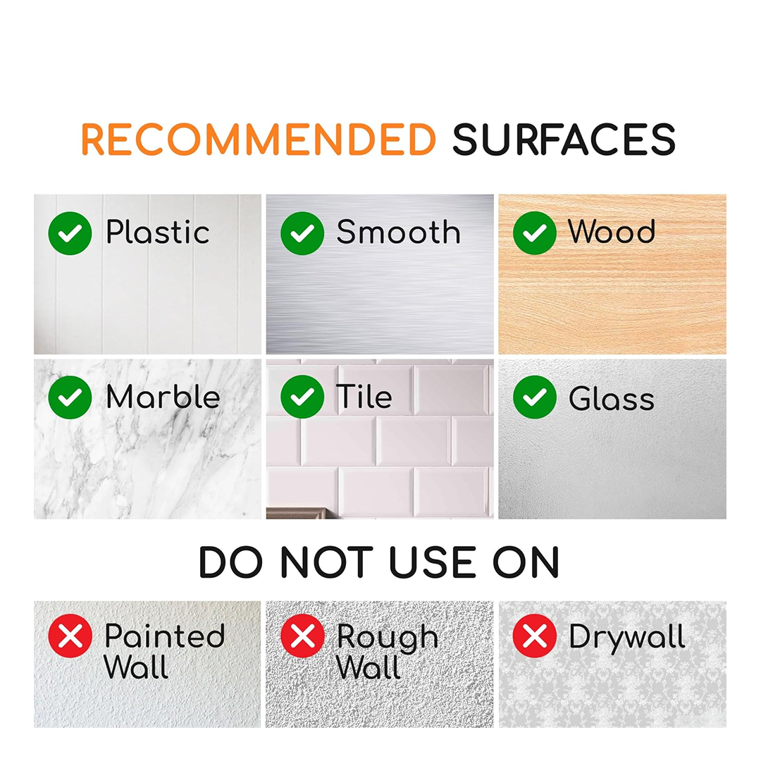Transparent Rubber Vacuum Hangers for Bathroom, Kitchen, and Wall Your Brand
