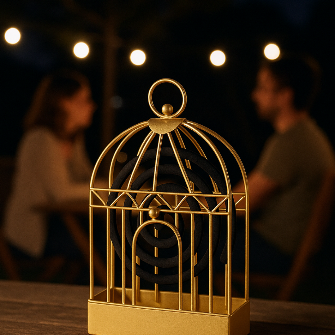 Mosquito Coil Holder, Vintage Style Durable Household Mosquito coil Stand Office Home Your Brand