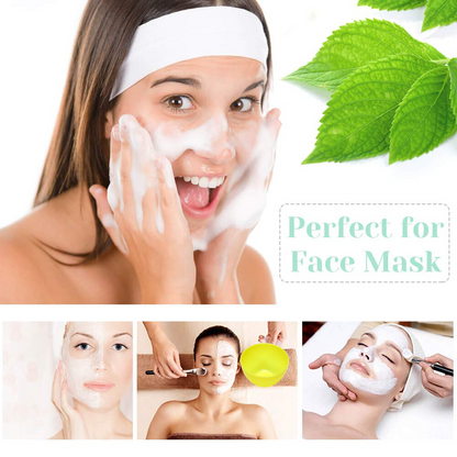 Facial Mask Bowl Set for Girls (6-Pcs) Your Brand