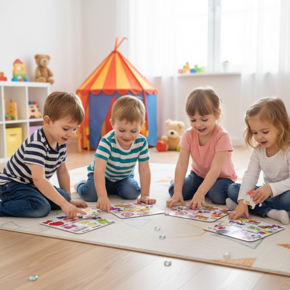 ABC Jigsaw Puzzle Toy for Children (4-Pcs Pack) Your Brand