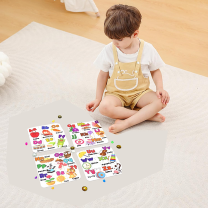 ABC Jigsaw Puzzle Toy for Children (4-Pcs Pack) Your Brand