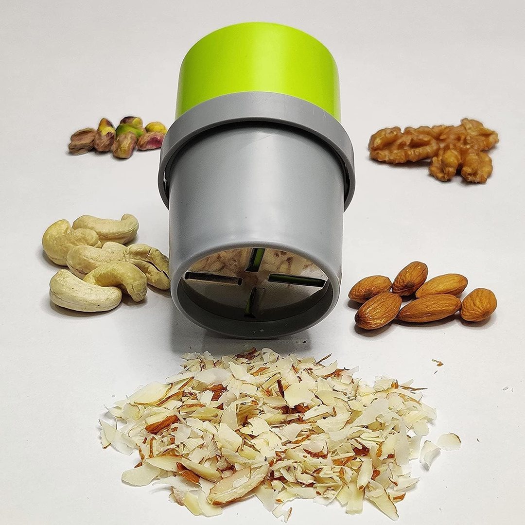 Plastic Dry Fruit and Paper Mill Grinder Slicer - 3-in-1 Your Brand