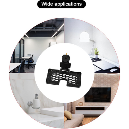 Multi-Purpose Wall Holder Stand for Charging Mobile (Black) Your Brand