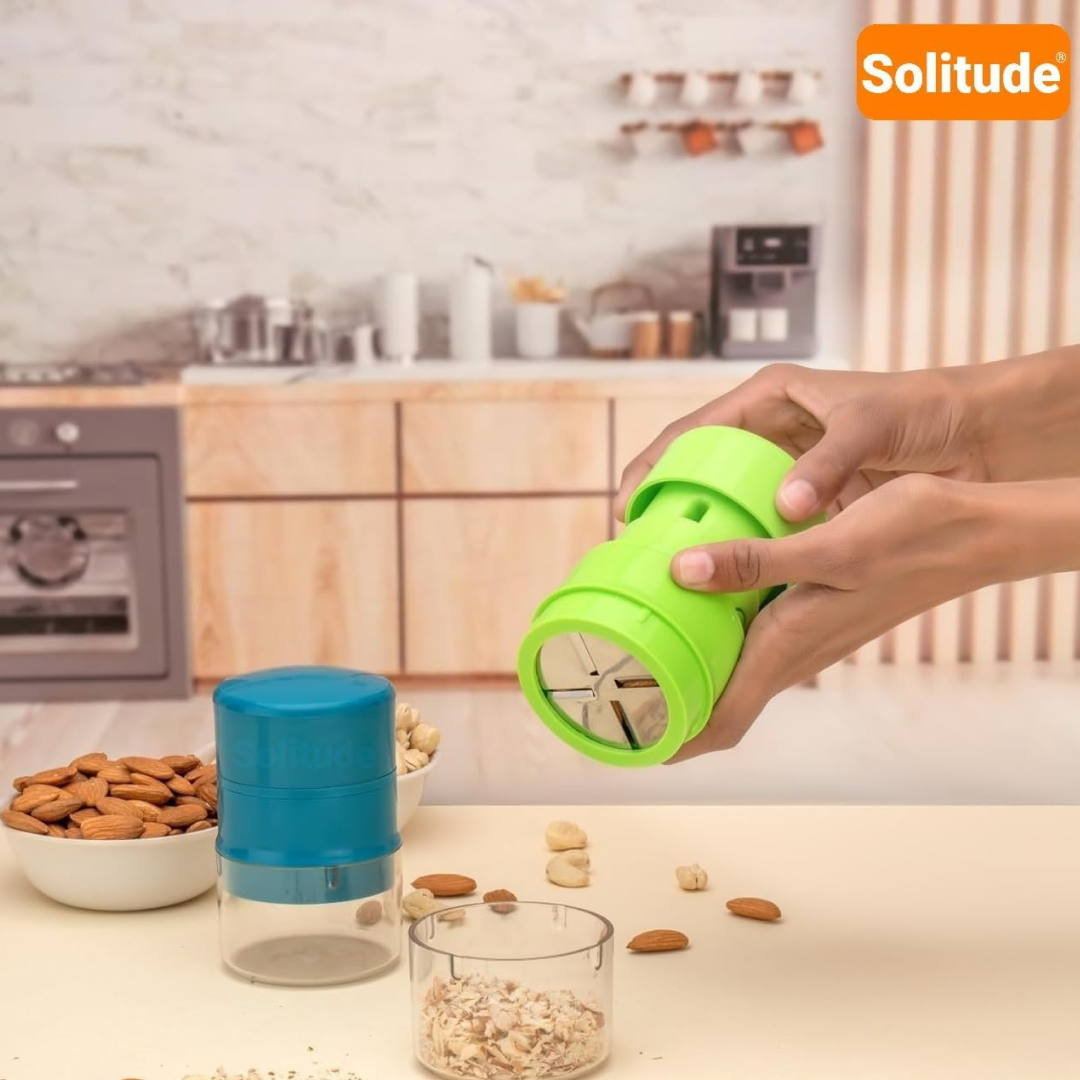 Plastic Dry Fruit and Paper Mill Grinder Slicer - 3-in-1 Your Brand