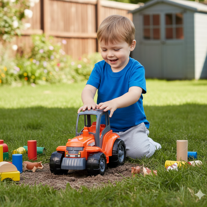 Funwoods Kids Friction Powered Tractor Toy - (1 Pc) signaturekarts