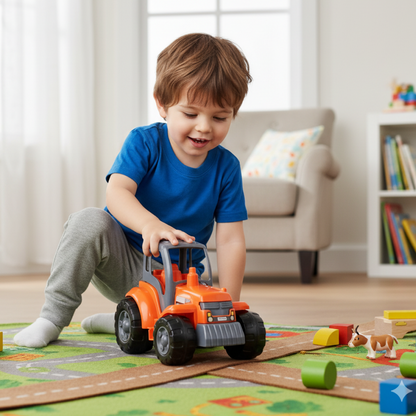 Funwoods Kids Friction Powered Tractor Toy - (1 Pc) signaturekarts