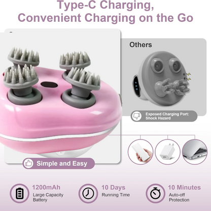 Smart Electric Scalp Massager (1 Pc) Signature Kart