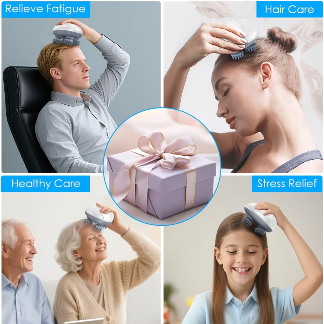 Smart Electric Scalp Massager (1 Pc) Signature Kart